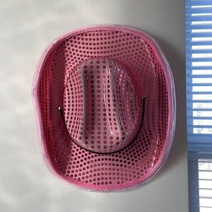 Sparkly Pink Cowboy Hat (Lights Up)